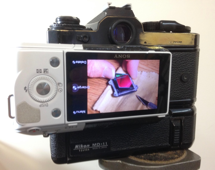 Converting film cameras to digital: EFS-1 The technology that almost was  (updated)